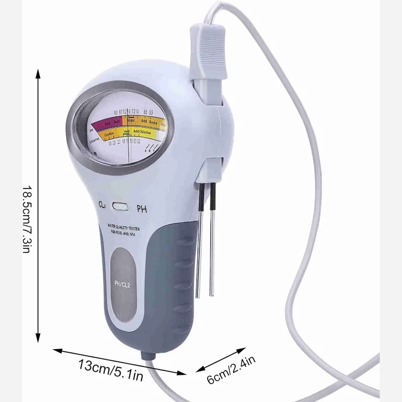 تستر دیجیتال آب جکوزی water quality tester for pool and spa