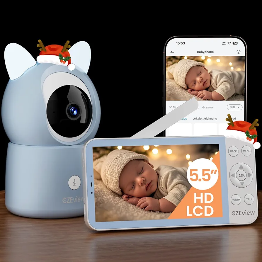 مانیتور کودک با صفحه نمایش. BM6