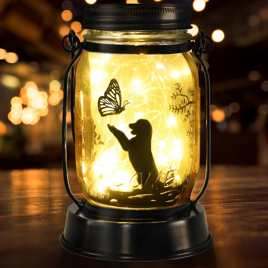فانوس فلزی خورشیدی ضدآب فضای باز Solar Lanterns