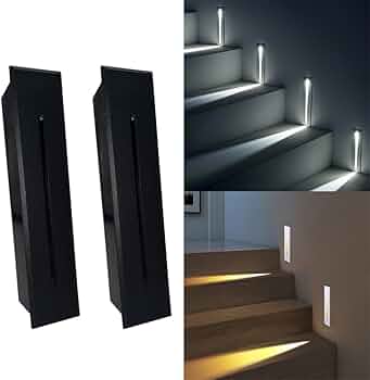 چراغ‌های LED پله‌ای ضد آب Gouzloyed