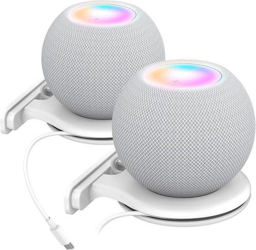 نگهدارنده اسپیکر اپل alhastyle WALL MOUNT For HomePod mini HomePod mini not included. 2 Pack