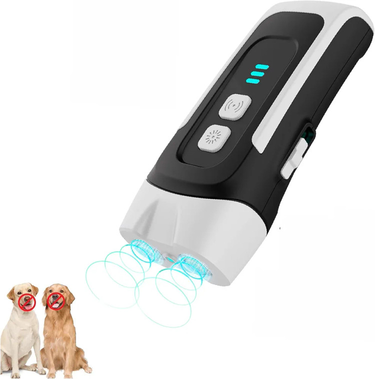 دستگاه ضد پارس سگ اولتراسونیک شارژی با چراغ چشمک‌زن DOG TRAINER