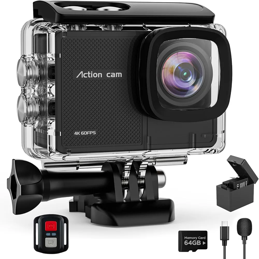 دوربین فیلمبرداری ورزشی اکشن کمرا ضد آب A16 ACTION CAMERA