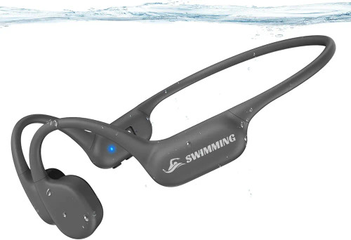 هدفون استخوانی شنا S18 | Bone Conduction Swimming Headphones