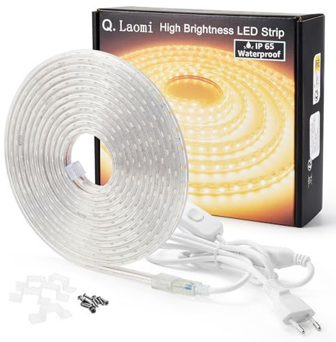 ریسه شلنگی LED 6 متری Q.Laomi مدل S5050 نور آفتابی 220 ولت