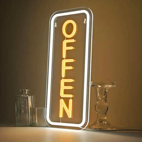 تابلو نئون LED OPEN عمودی LightingWill