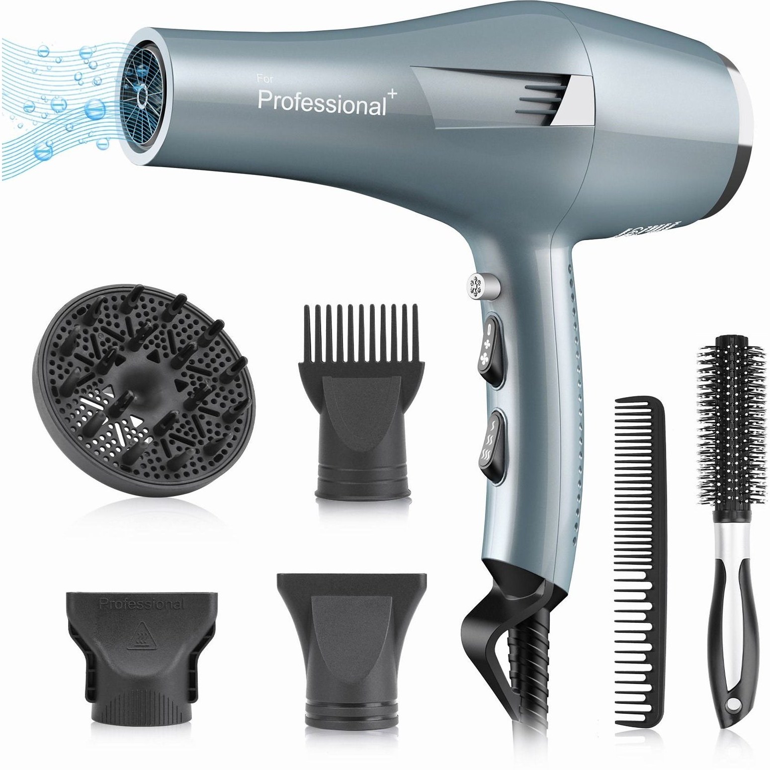 سشوار حرفه‌ای Faszin 2500 وات AC یونیک اصلی