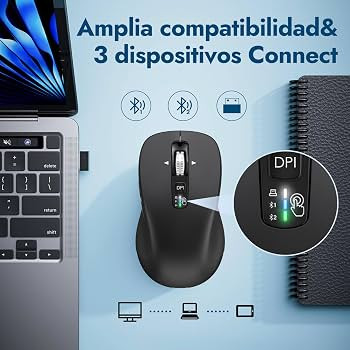ماوس بیسیم CITLLA L360 ماوس ارگونومیک چند دستگاهی با بلوتوث و اسکرول ۴ جهته