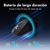 ماوس بیسیم CITLLA L360 ماوس ارگونومیک چند دستگاهی با بلوتوث و اسکرول ۴ جهته