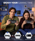 قاب محافظ ضدضربه Nintendo Switch 2 (مدل 2025) کاور ارگونومیک ضدخش با طراحی دو تکه