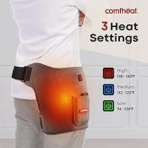 کمربند گرمایشی بیسیم باسن مدل Comfheat. BK0000749 پد حرارتی قابل شارژ برای تسکین درد سیاتیک و مفصل ران