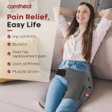 کمربند گرمایشی بیسیم باسن مدل Comfheat. BK0000749 پد حرارتی قابل شارژ برای تسکین درد سیاتیک و مفصل ران