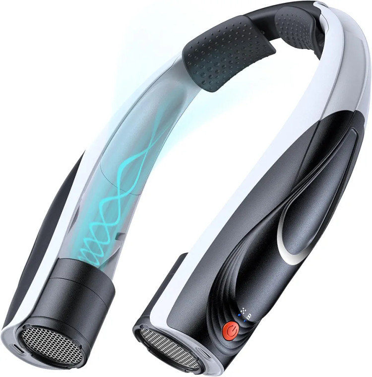پنکه گردنی شارژی قابل حمل Q5. Rechargeable Neck Fan