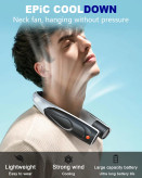 پنکه گردنی شارژی قابل حمل Q5. Rechargeable Neck Fan
