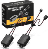 کیت تبدیل چراغ جلو خودرو مدل NIGHTEYE. H4 لامپ LED خودرو با نور سفید 6500K نصب Plug & Play و ضدآب IP68