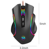 ماوس گیمینگ ردراگون M612 Predator | ماوس سیمی RGB با سنسور اپتیکال 8000 DPI و 11 کلید قابل برنامهریزی
