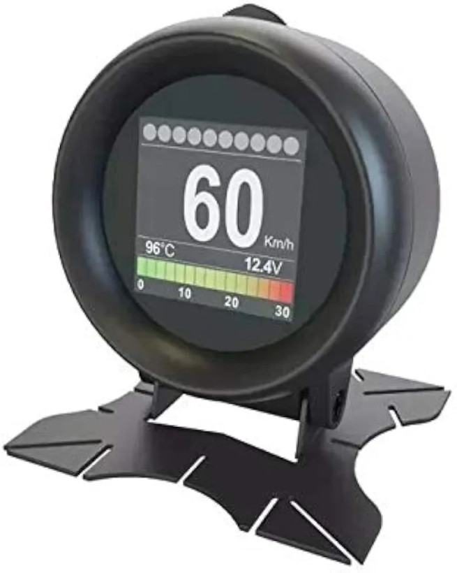 نمایشگر دیجیتال خودرو AUTOOL X60 مانیتور OBD2 چندمنظوره با نمایش سرعت، دور موتور، دمای آب و ولتاژ باتری