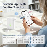پرینتر لیبل زن بلوتوثی مدل NIIMBOT_D110