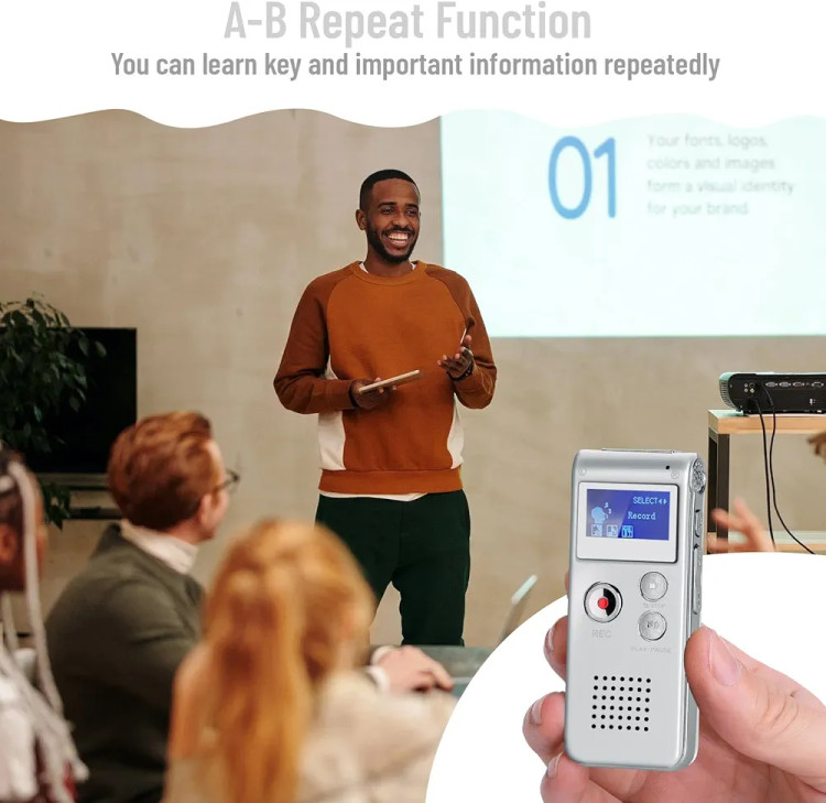 ظبت صوت 8گیگابایتی Digital Voice Recorder