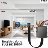 دوربین امنیتی کوچک OTADUG Mini Spy Camera | دوربین وایفای Full HD با دید در شب و تشخیص حرکت