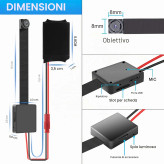دوربین امنیتی کوچک OTADUG Mini Spy Camera | دوربین وایفای Full HD با دید در شب و تشخیص حرکت