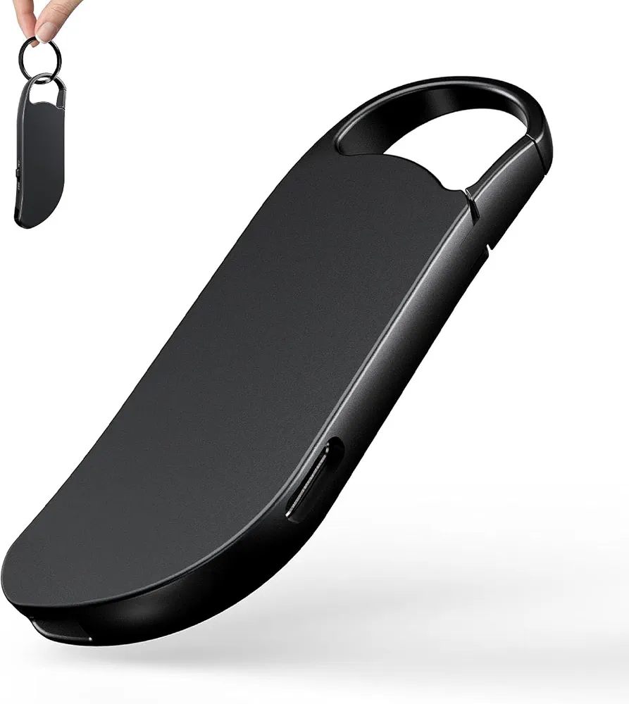 جا کلیدی ضبط صدا Naroote  ضبط‌کننده صدای مخفی با طراحی جاسوئیچی و حذف نویز 128GB.