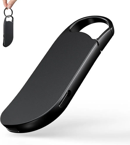 جا کلیدی ضبط صدا Naroote ضبطکننده صدای مخفی با طراحی جاسوئیچی و حذف نویز 128GB.