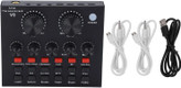کارت صدای Live The sound card V8 میکسر و کارت صدای اکسترنال برای استریم، پادکست و ضبط صدا