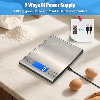 ترازوی دیجیتال آشپزخانه DYEF_K900hترازوی شارژی 15 کیلوگرمی