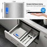 ترازوی دیجیتال آشپزخانه DYEF_K900hترازوی شارژی 15 کیلوگرمی