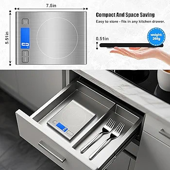 ترازوی دیجیتال آشپزخانه DYEF_K900hترازوی شارژی 15 کیلوگرمی