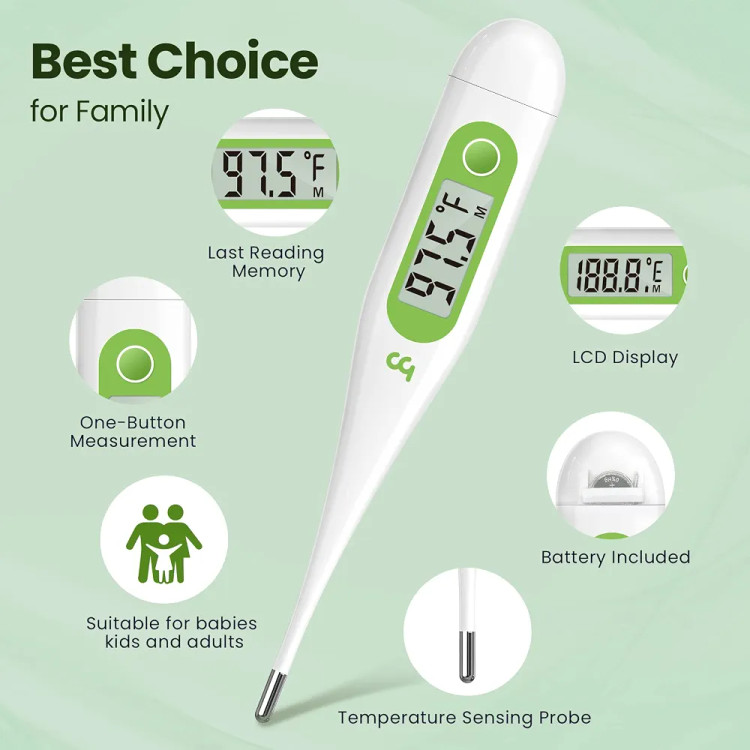 دماسنج دیجیتال پایه بدن Femometer | دماسنج هوشمند BBT با دقت بالا برای تخمکگذاری و پایش باروری
