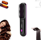 برس حرارتی صافکننده مو مدل portable straight hair comb. S7 برس صافکننده سرامیکی با تنظیم دما و فناوری ضد وز