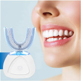 مسواک برقی اولتراسونیک U-shaped electric toothbrush. Y512 مسواک U شکل 360 درجه با شارژ بیسیم و تایمر هوشمند