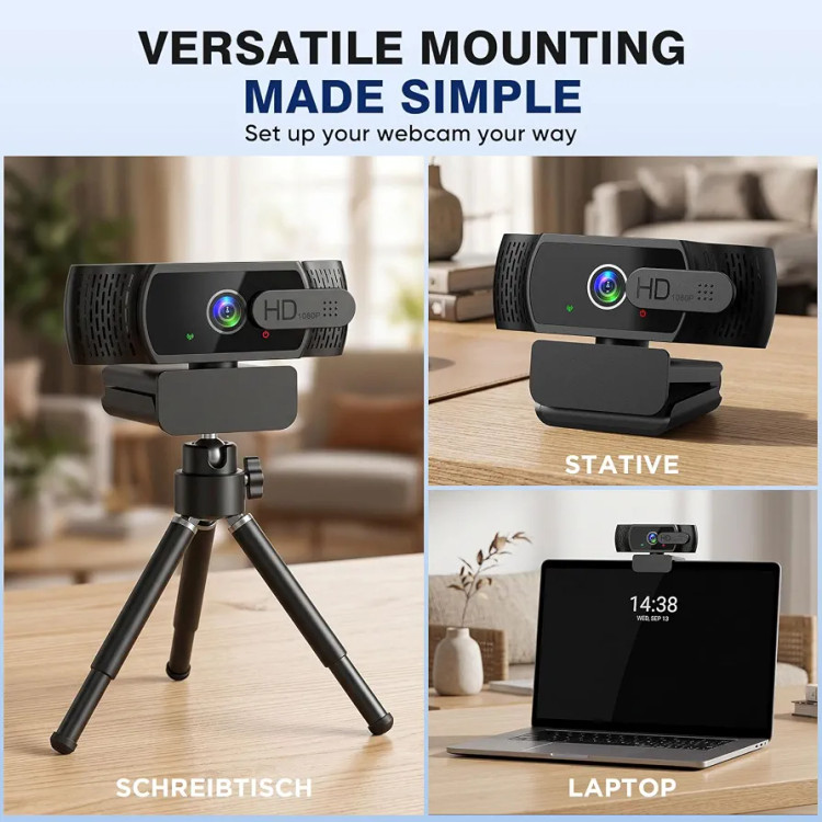 وبکم YIMONA W6 | وبکم فول اچدی 1080P با میکروفون داخلی
