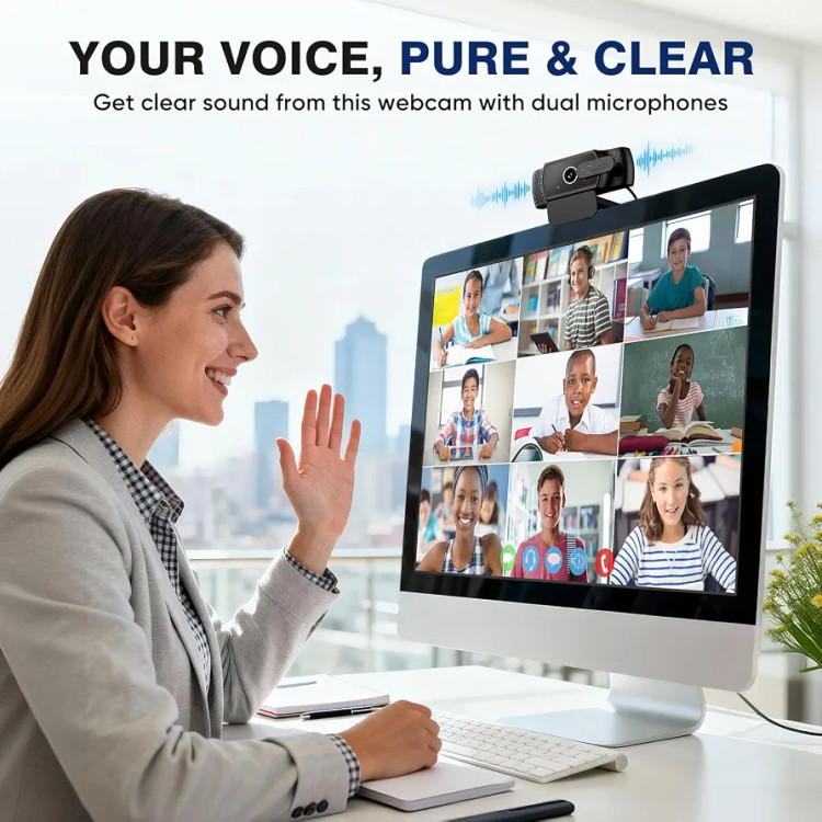 وبکم YIMONA W6 | وبکم فول اچدی 1080P با میکروفون داخلی