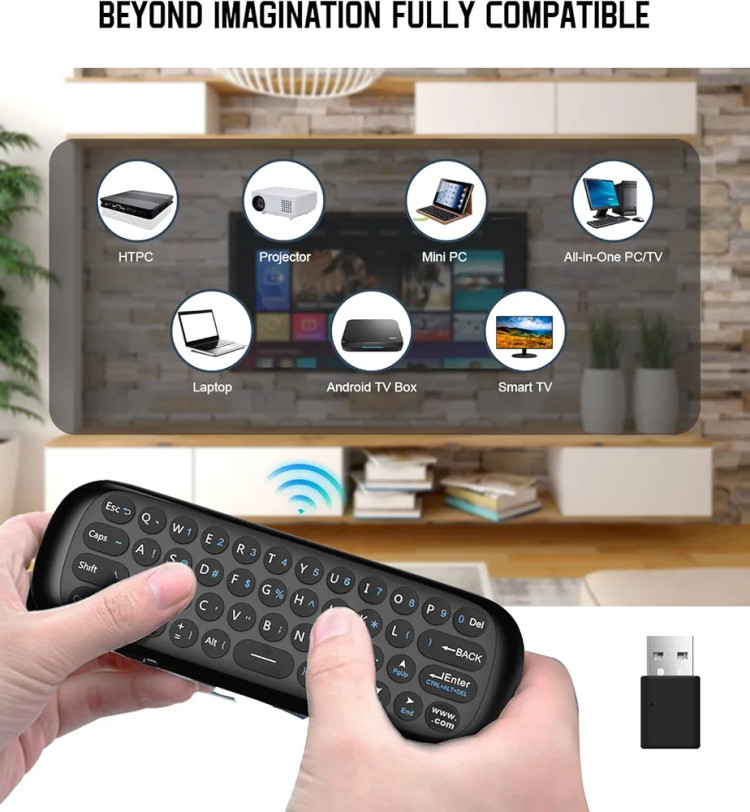 ایر ماوس و کیبورد بیسیم Air Mouse_W1