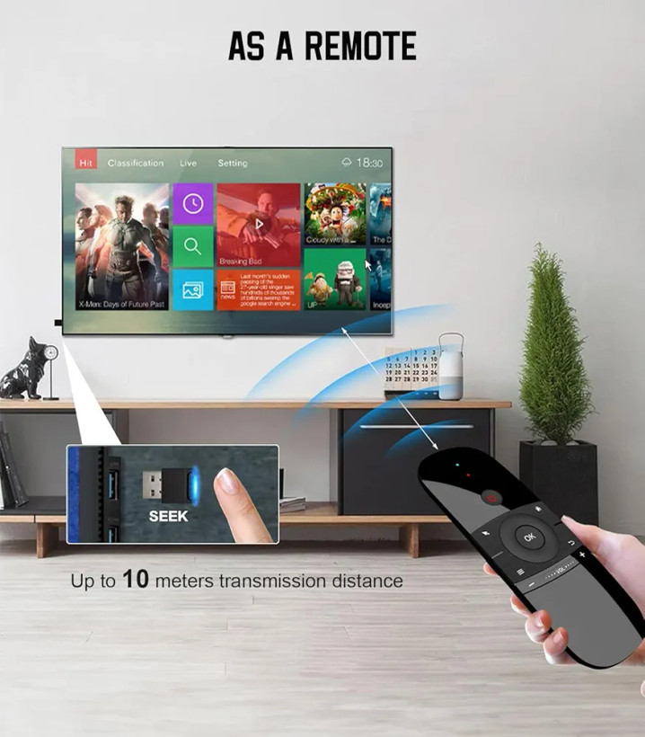 ایر ماوس و کیبورد بیسیم Air Mouse_W1