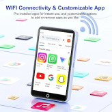 پخشکننده موسیقی هوشمند Conrain M301 | MP3 پلیر اندرویدی با WiFi، بلوتوث، Spotify و صفحهنمایش لمسی 4.02 اینچی