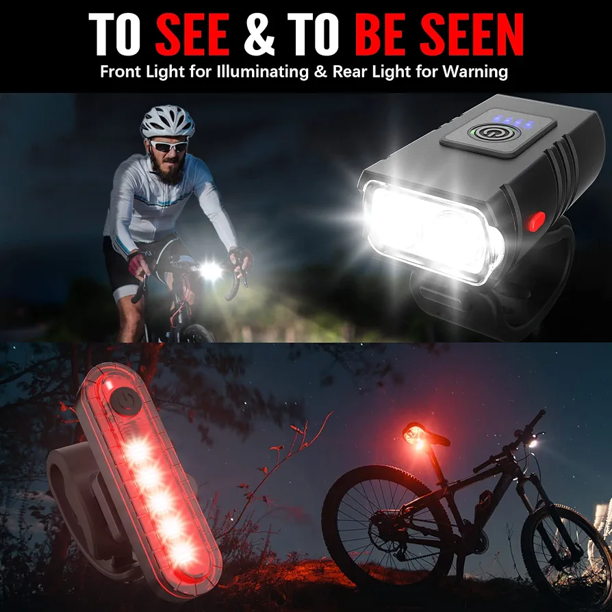 چراغ دوچرخه EILIOC. مدلKO2/KX3-B. Bicycle Light