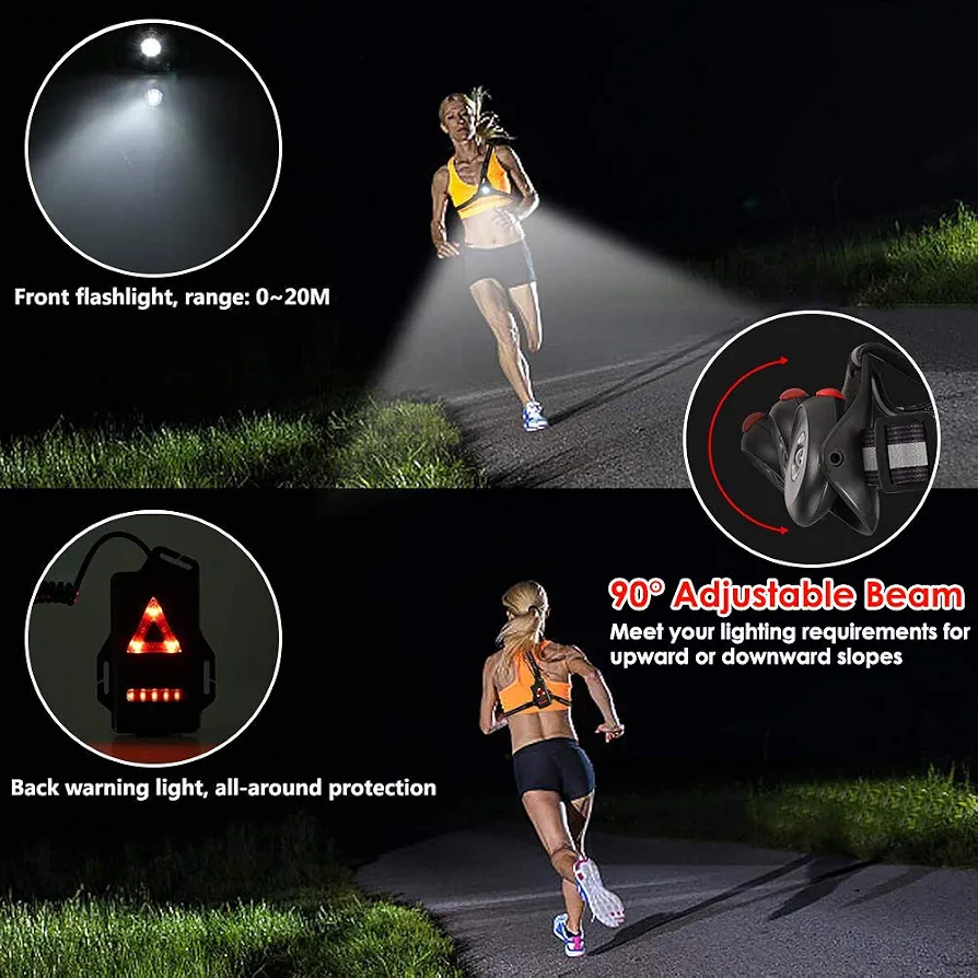 چراغ سینه شارژی OUTDOOR SPORTS CHEST LAMP 5508