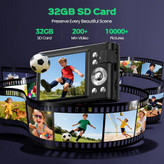 دوربین دیجیتال کامپکت 4K Autofocus | دوربین عکاسی و فیلمبرداری 64 مگاپیکسل با زوم 16X