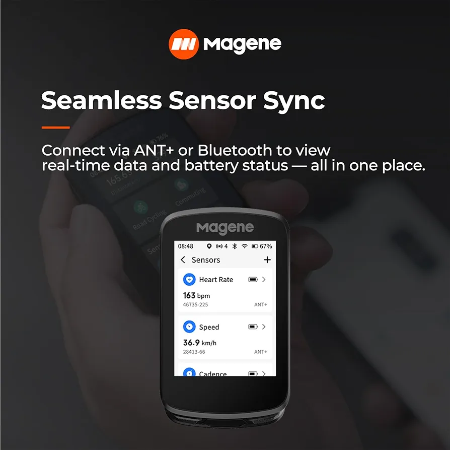 کامپیوتر دوچرخه هوشمند Magene SMART GPS BIKE COMPUTER. P0101293