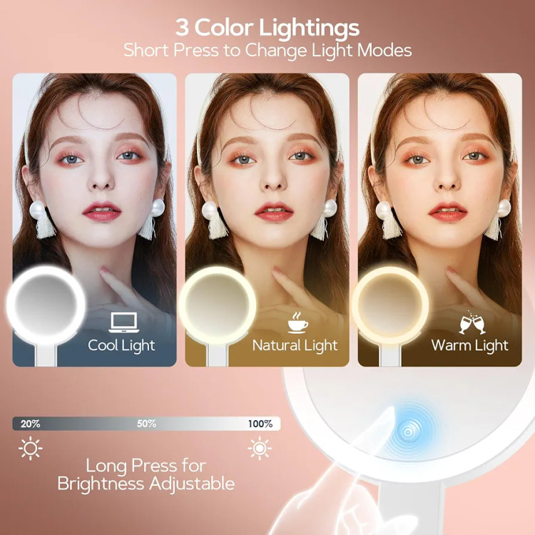 آینه آرایشی حرفهای Double Sided Mirror. M32