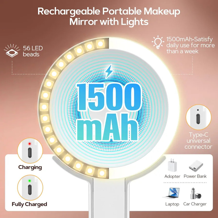 آینه آرایشی حرفهای Double Sided Mirror. M32