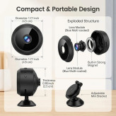 دوربین امنیتی بیسیم A9 V380 PRO Livager Wireless Security Camera