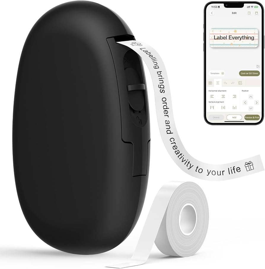 لیبل‌زن حرارتی بلوتوثی LABEL MAKER مدلE10