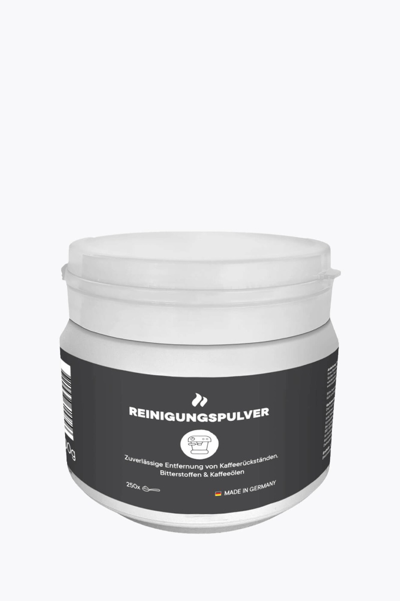 پودر تمیزکننده دستگاه قهوه roastmarket 500g | پودر شستشوی اسپرسوساز و قهوه‌ساز UFI: VMR3-D25N-COOA-VESM