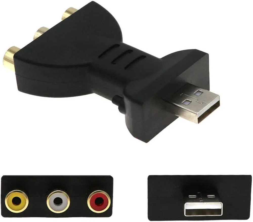 مبدل یونیک Component به AV و تبدیل سیگنال تصویری برای تلویزیون و پروژکتور