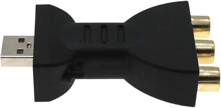 مبدل یونیک Component به AV و تبدیل سیگنال تصویری برای تلویزیون و پروژکتور